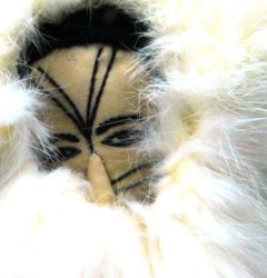 inuit old woman face c